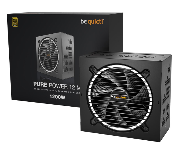 BE QUIET! Pure Power 12 M 1200W 80 Plus Gold ATX 3.0 BN346 - 1148801 - zdjęcie
